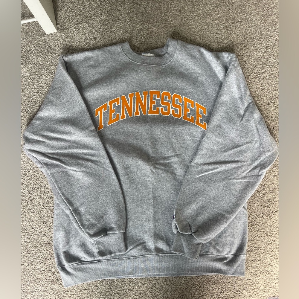 College sweatshirt
